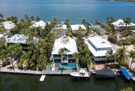 Tropical Waterfront Home with Boat Dock and Heated Pool - Key Largo, Florida