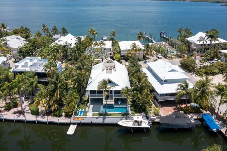 Tropical Waterfront Home with Boat Dock and Heated Pool - Key Largo, Florida