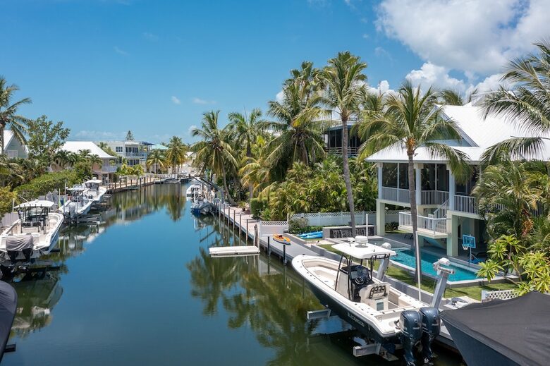 Tropical Waterfront Home with Boat Dock and Heated Pool - Key Largo, Florida