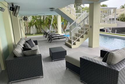 Tropical Waterfront Home with Boat Dock and Heated Pool - Key Largo, Florida