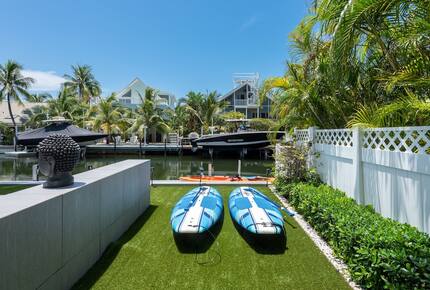 Tropical Waterfront Home with Boat Dock and Heated Pool - Key Largo, Florida