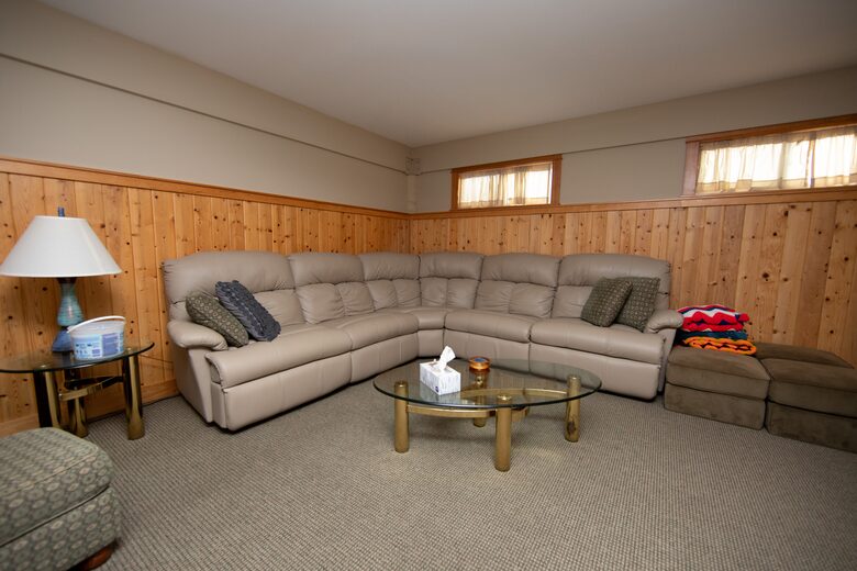 Downstairs great room