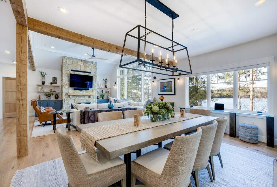 Stunning newly built Lake House with gym, 6 kayaks, screened porch - New London, New Hampshire