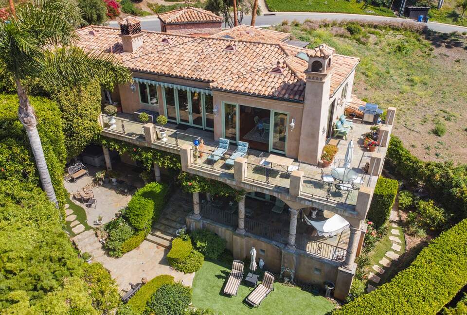 Villa decks and Loggia