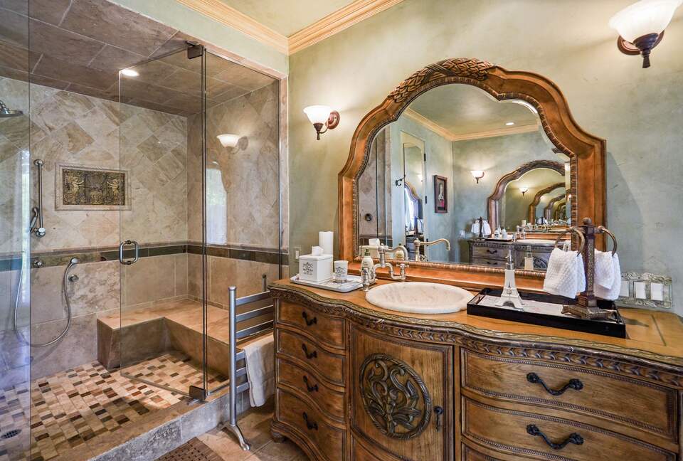 Master Bathroom Steam Shower