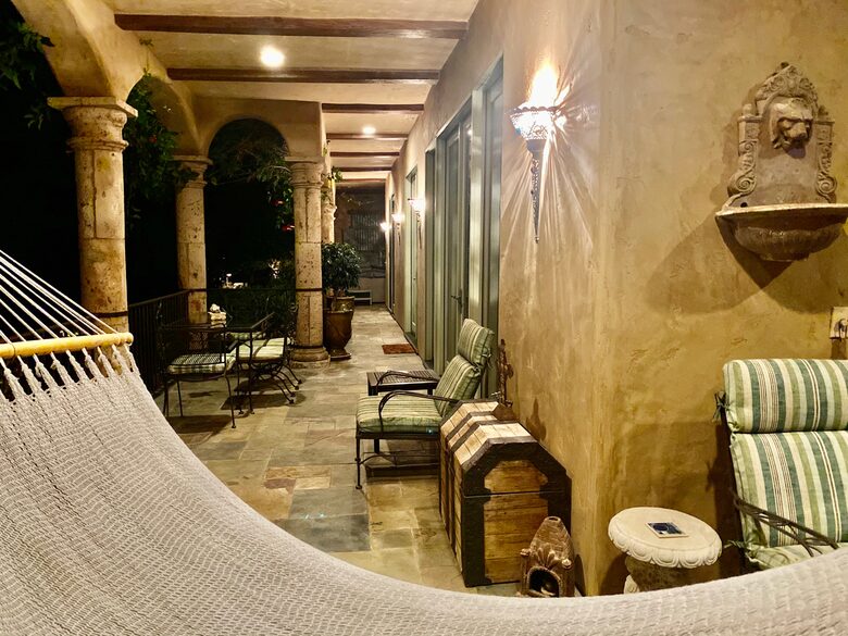 Wraparound Loggia w/ Hammock/Dining/Spa/Seating