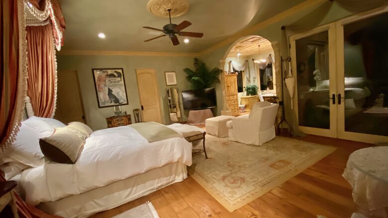 Master Bedroom after dark