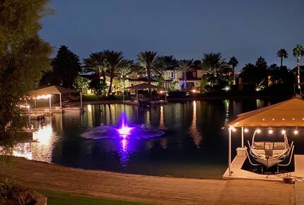 Private Lake Front Spanish Hacienda - Indio, California