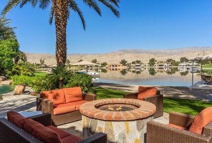 Private Lake Front Spanish Hacienda - Indio, California