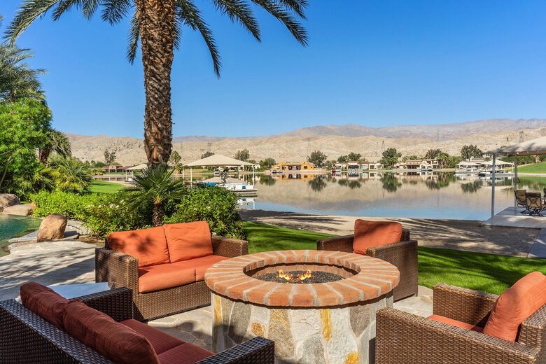 Private Lake Front Spanish Hacienda - Indio, California