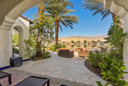 Private Lake Front Spanish Hacienda - Indio, California