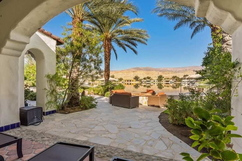 Private Lake Front Spanish Hacienda - Indio, California