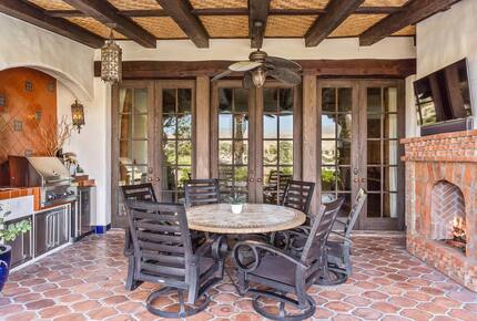 Private Lake Front Spanish Hacienda - Indio, California