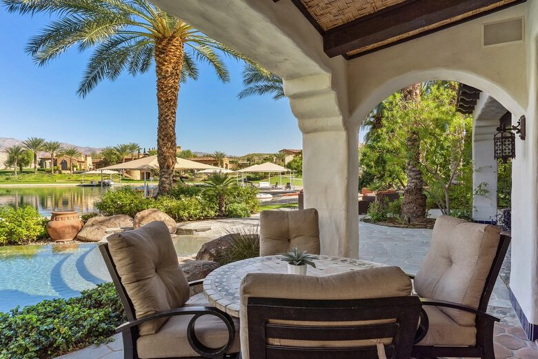 Private Lake Front Spanish Hacienda - Indio, California