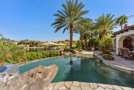 Private Lake Front Spanish Hacienda - Indio, California