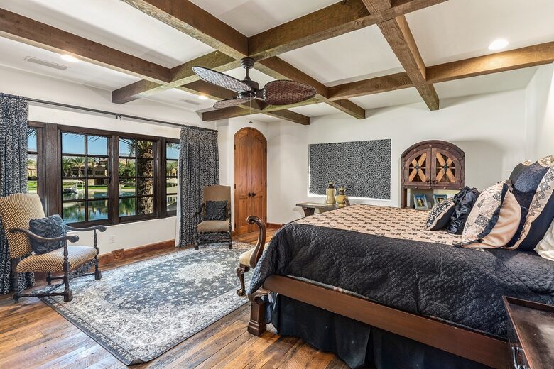 Private Lake Front Spanish Hacienda - Indio, California