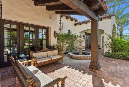 Private Lake Front Spanish Hacienda - Indio, California