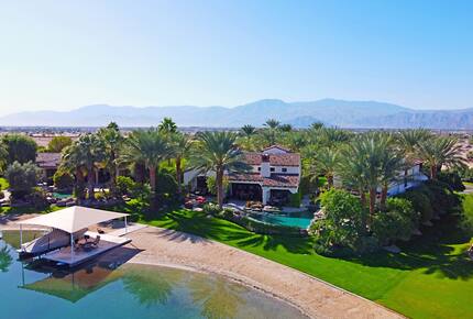 Private Lake Front Spanish Hacienda - Indio, California
