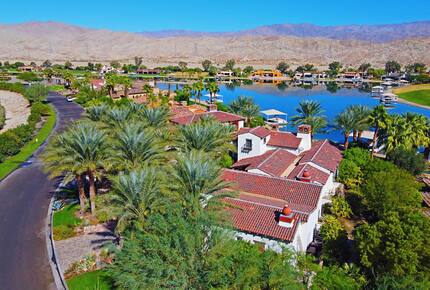 Private Lake Front Spanish Hacienda - Indio, California