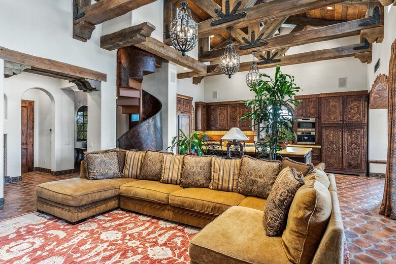 Private Lake Front Spanish Hacienda - Indio, California