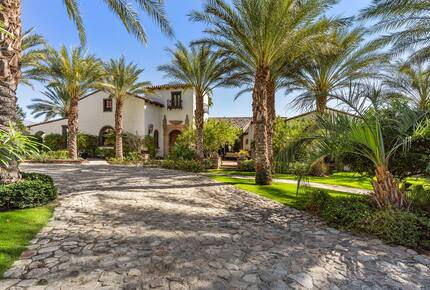 Private Lake Front Spanish Hacienda - Indio, California