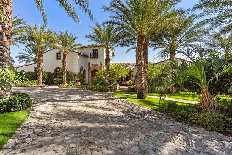 Private Lake Front Spanish Hacienda - Indio, California