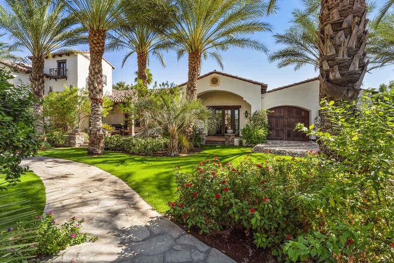 Private Lake Front Spanish Hacienda - Indio, California