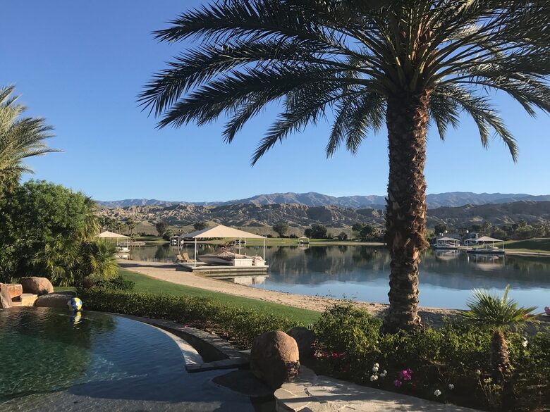 Private Lake Front Spanish Hacienda - Indio, California