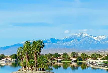 Private Lake Front Spanish Hacienda - Indio, California