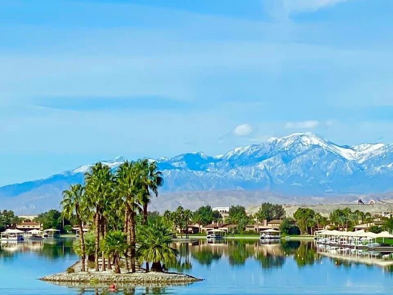 Private Lake Front Spanish Hacienda - Indio, California