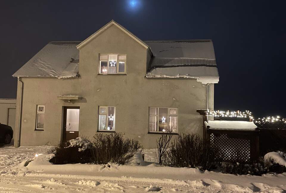 Two-story house by the sea - Stykkishólmur, Iceland