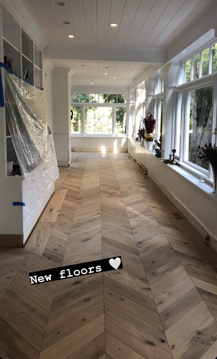 New floors in whole house
