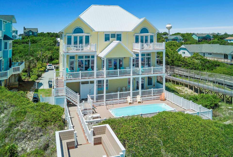 Colorful Oceanfront Escape - Emerald Isle, North Carolina