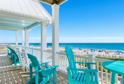 Colorful Oceanfront Escape - Emerald Isle, North Carolina