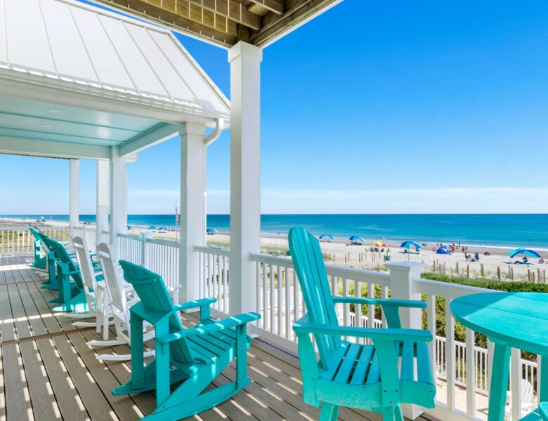 Colorful Oceanfront Escape - Emerald Isle, North Carolina
