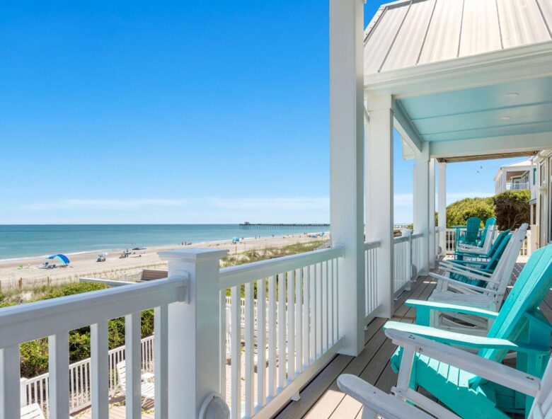 Colorful Oceanfront Escape - Emerald Isle, North Carolina