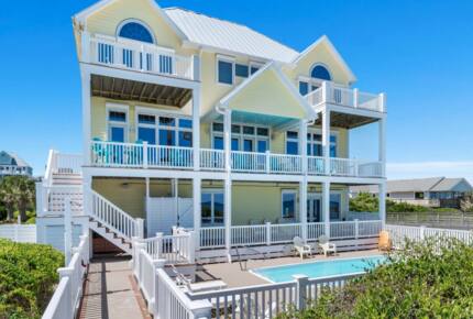 Colorful Oceanfront Escape - Emerald Isle, North Carolina