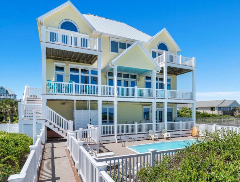 Colorful Oceanfront Escape - Emerald Isle, North Carolina