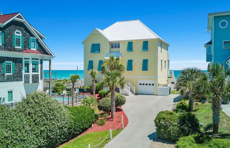 Colorful Oceanfront Escape - Emerald Isle, North Carolina