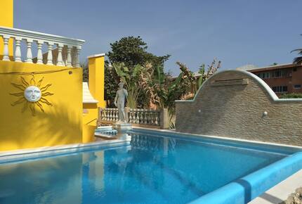 Villa Leone | Oceanfront Pool With Swim Up Bar and Hot Tub on the Beach - Cabarete, Dominican Republic