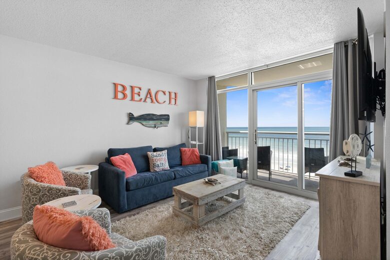 Myrtle Beach Oceanfront Retreat with Resort Amenities - North Myrtle Beach, South Carolina