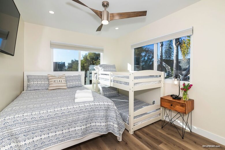 Mission Beach Townhome with Bay Views - San Diego, California