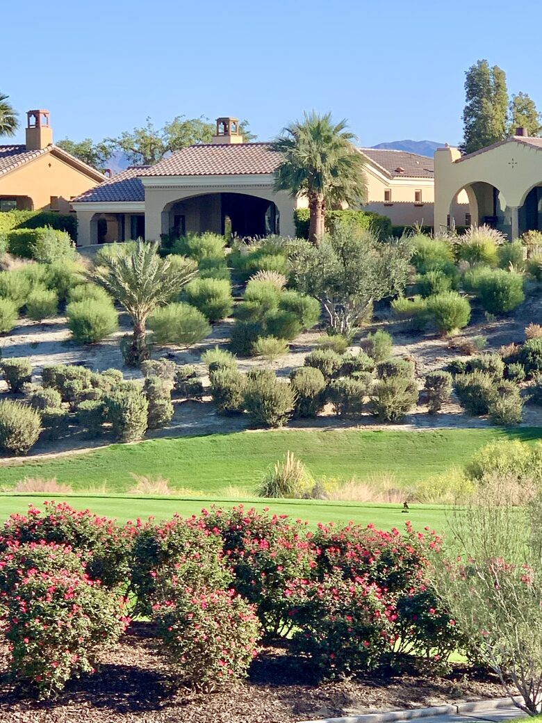 View of house from across the 2nd hole