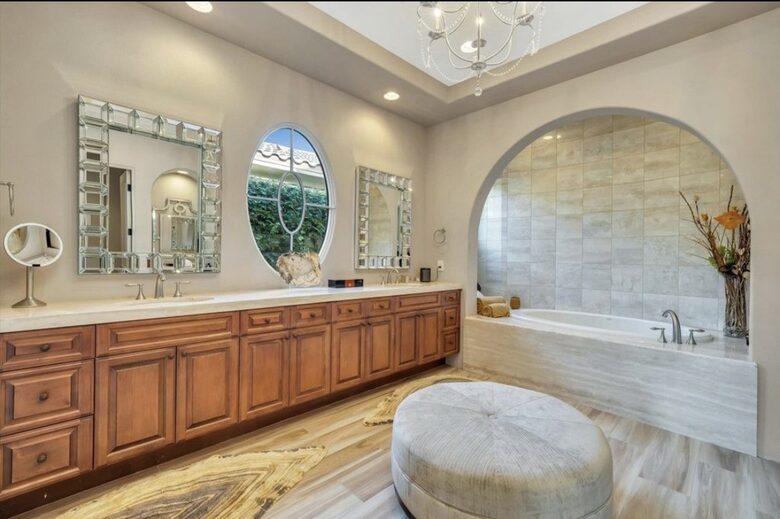 Master bathroom