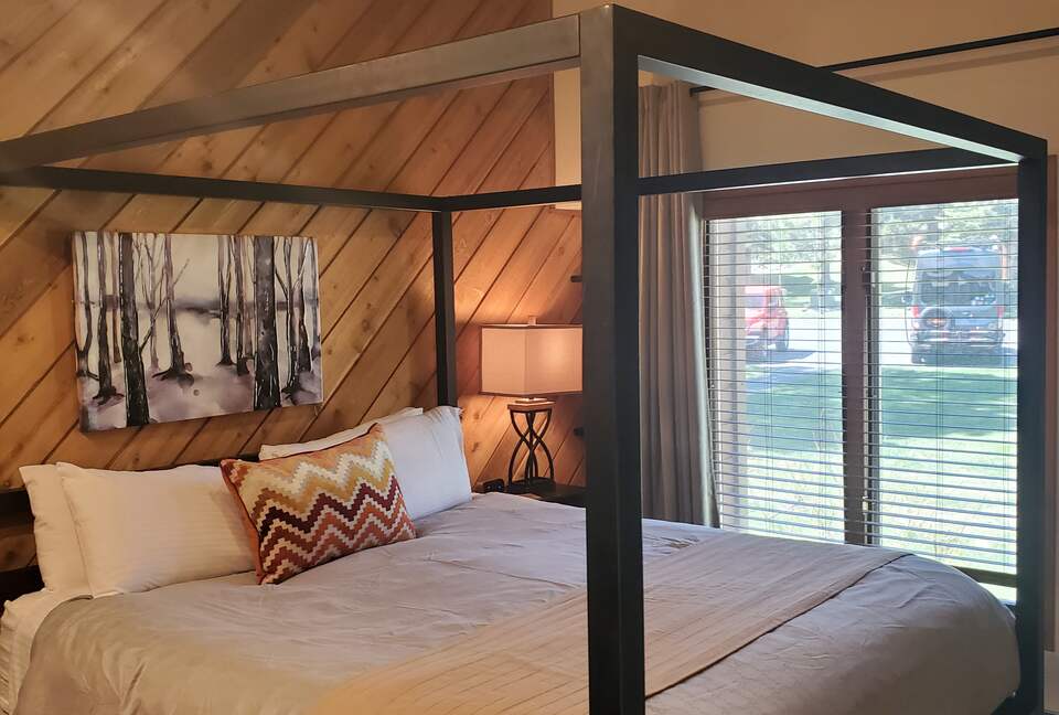 master bedroom # 3- king bed