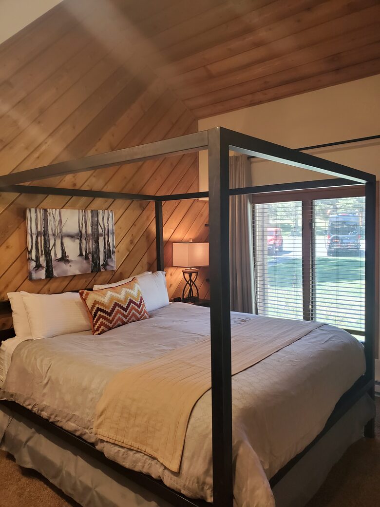 master bedroom # 3- king bed