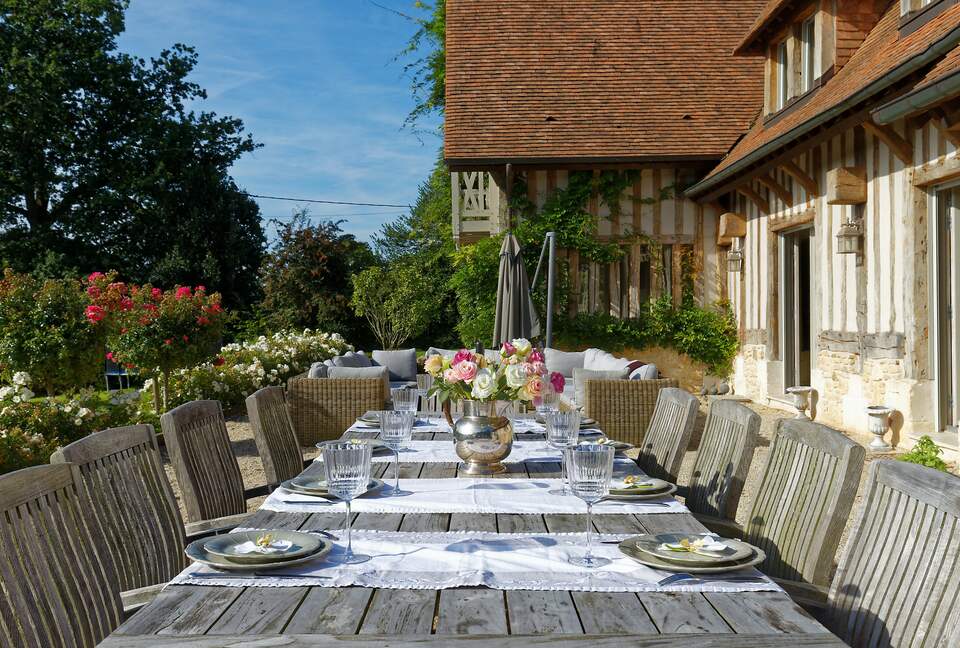 Norman Villa "Le clos des Marmottes". - St Pierre Azif, France