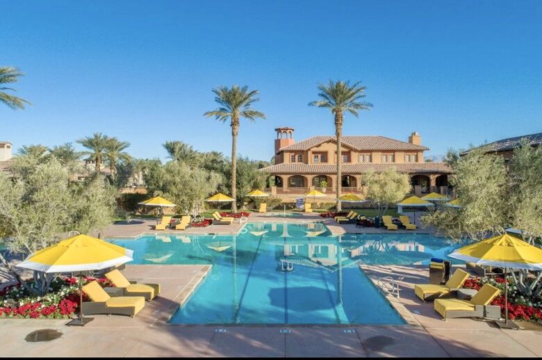 Clubhouse heated outdoor pool