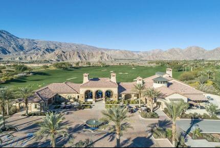 Golf clubhouse and driving range