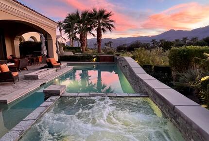 Hot tub view
